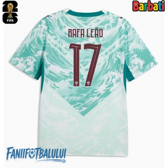 Portugalia Rafael Leao #17 Tricou Fotbal Replică Mondial 2026 Barbati Deplasare